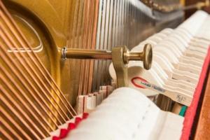Großauer 129 - Gußrahmen mit Bass-Saiten (Foto: Karl-Heinz Krauskopf)